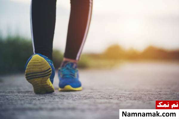 پیاده روی صبحگاهی پیاده روی صبح برای لاغری
