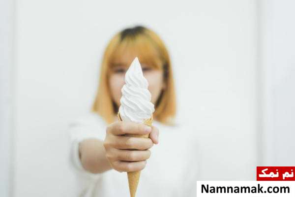 بستنی برای پوست پرهیز از بستنی برای جلوگیری از آکنه