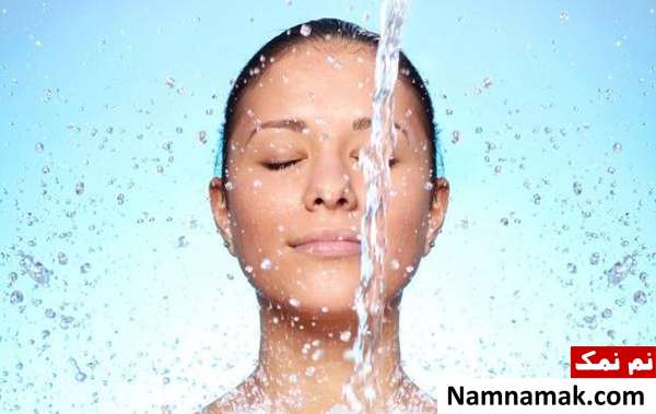 شستن صورت با آب تمیز راه های جلوگیری از آکنه