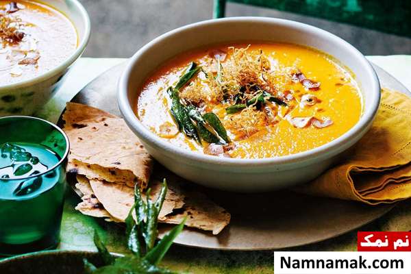 سوپ عدس اسپایسی طرز تهیه سوپ عدس اسپایسی