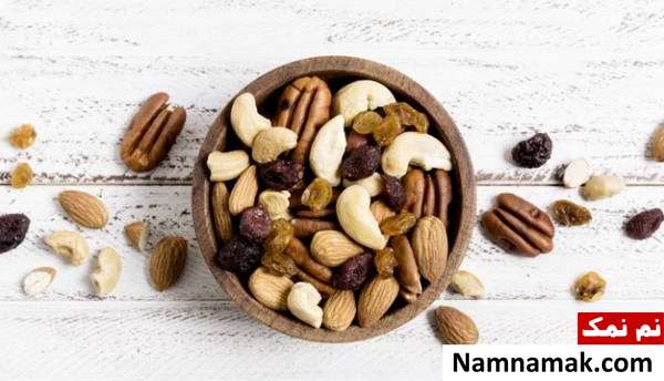 آجیل در تابستان میان وعده آجیل در تابستان