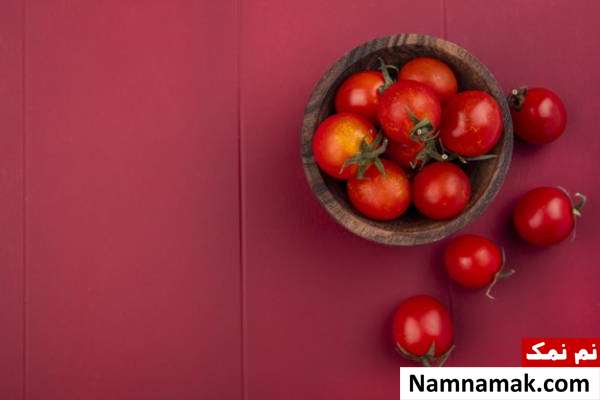 گوجه فرنگی گوجه فرنگی برای دندان
