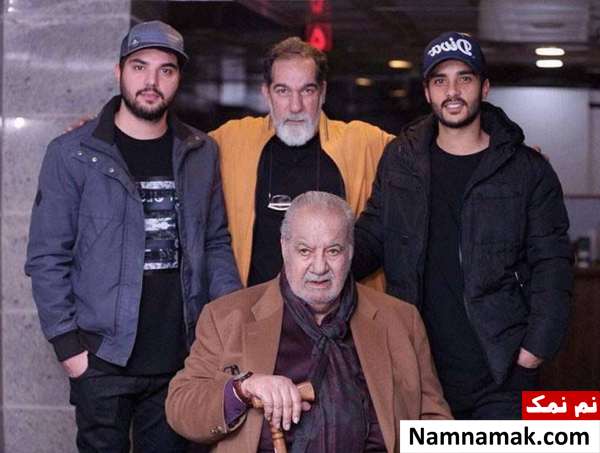 سعید سهیلی و فرزندانش ساعد و سینا