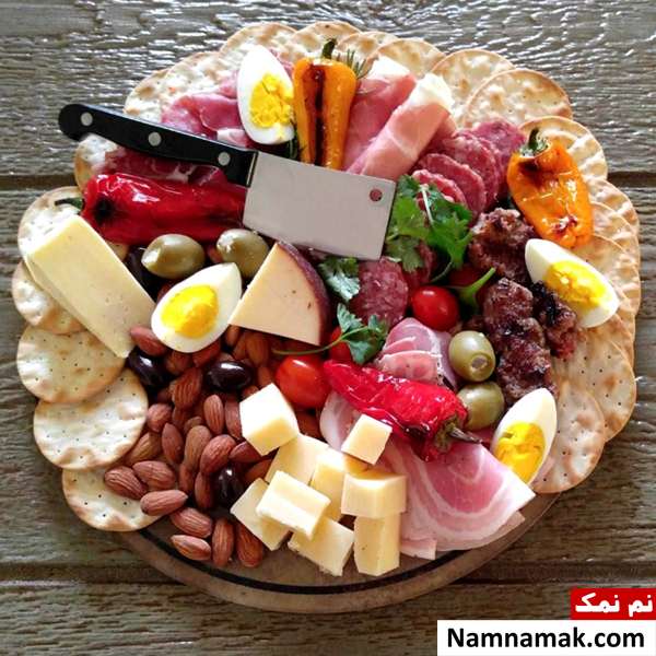 سینی مزه ایتالیایی