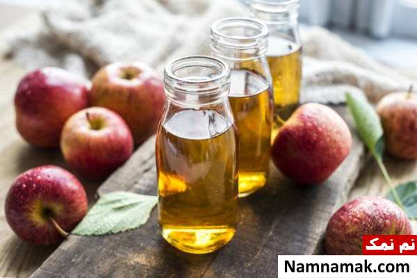 درمان خانگی تینه آ کروریس با سرکه سیب