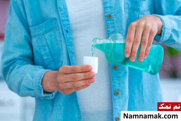 دهانشویه لیسترین برای درمان عفونت قارچی