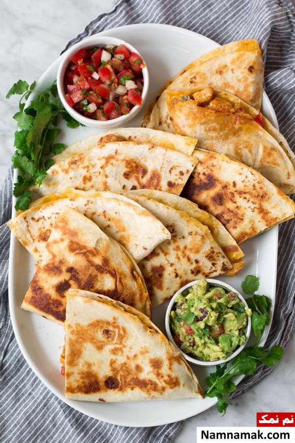 طرز تهیه کوِازادیلای تند و سریع