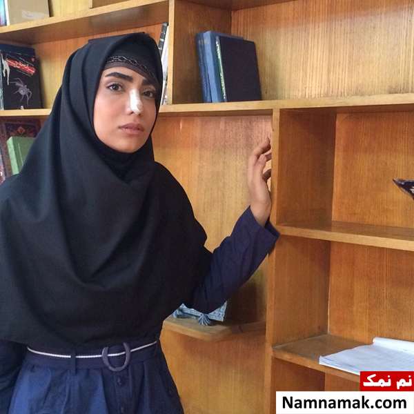 کشف حجاب الهه فرشچی الهه فرشچی بازیگر نقش بیتا در سریال همه چیز آنجاست