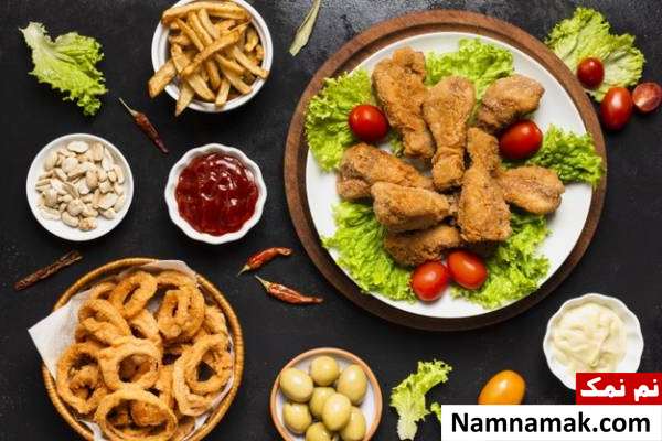 غذای سرخ شده مضرات غذای سرخ کردنی