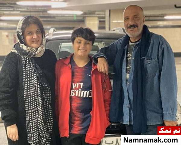 امیر جعفری ، ریما رامین فر و پسرشان آیین