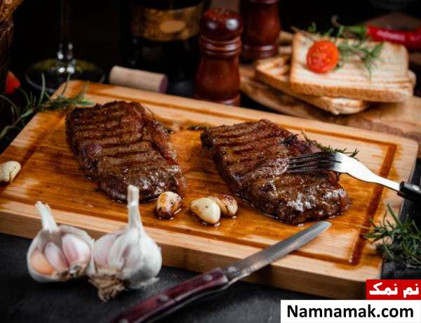 استفاده از سیر برای پخت گوشت