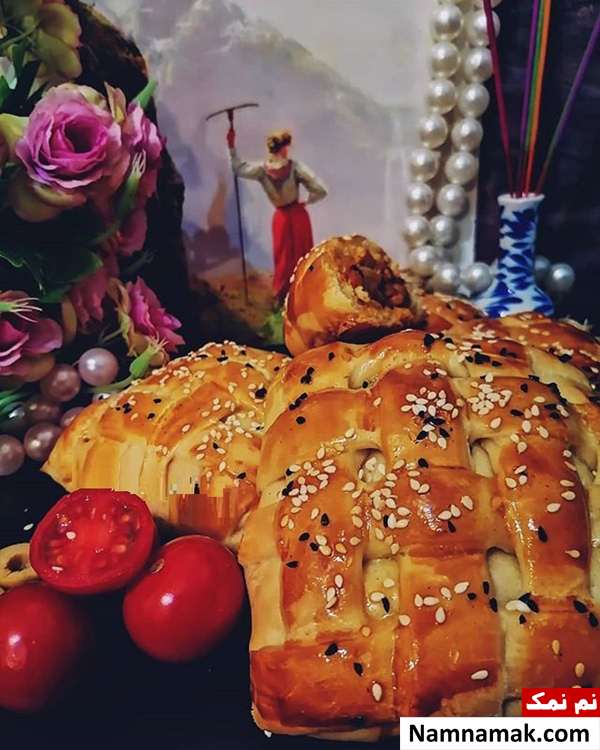 نان مغز دار برای پیش غذا