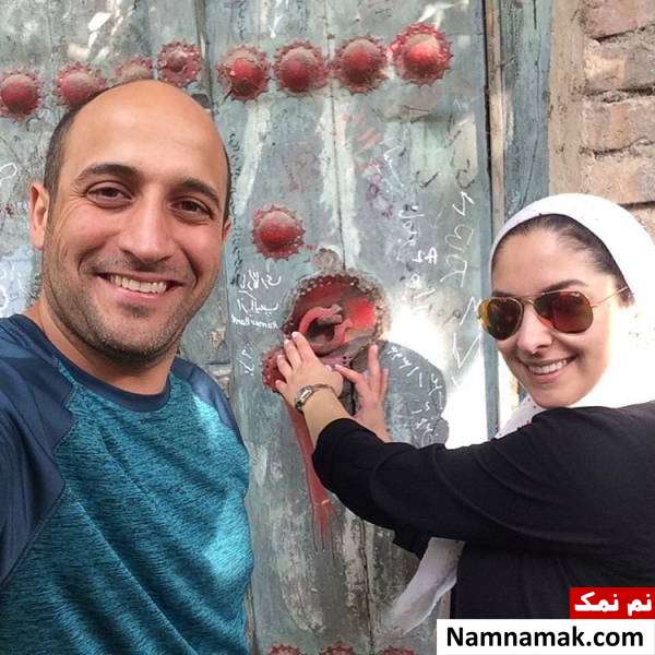 علی سرابی و همسرش علی سرابی بازیگر تئاتر و همسرش مارال بنی آدم