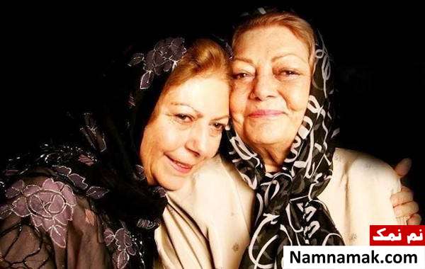 حمیده خیرآبادی و دخترش حمیده خیرآبادی و دخترش ثریا قاسمی