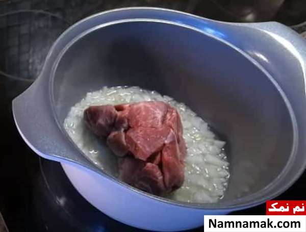 طرز تهیه خورشت قیمه سیب زمینی