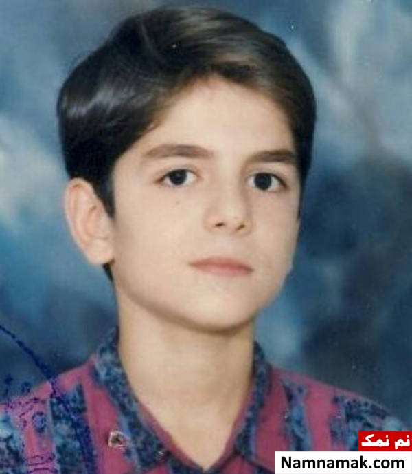 عباس غزالی در نوجوانی