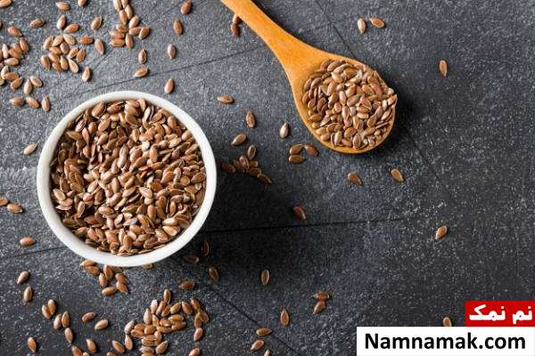  بذر کتان برای غدد لنفاوی