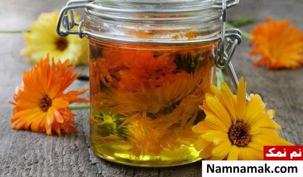 گل همیشه بهار برای غدد لنفاوی
