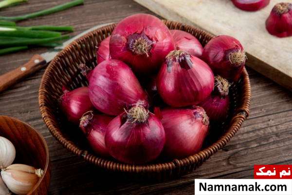 پیاز برای درمان غدد لنفاوی