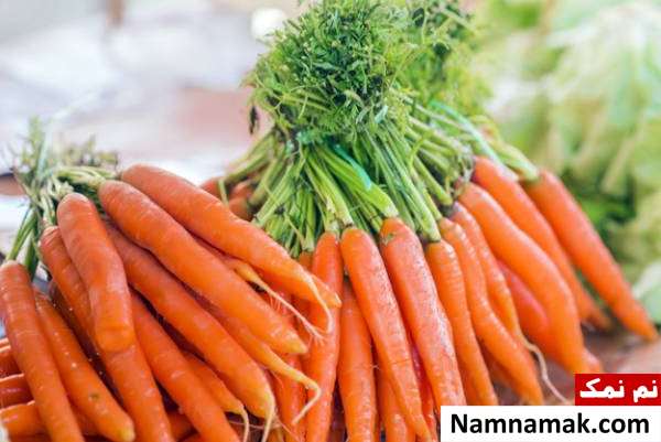 هویج برای جلوگیری از ریزش مو
