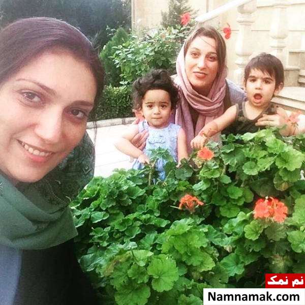 عکس های خانوادگی فلامک جنیدی در کنار همسر و دوقلوهایش فلامک جنیدی در کنار فرزندانش