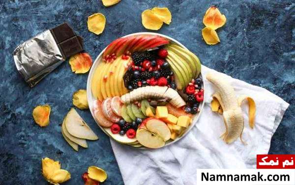 ناهار در رزیم غذایی میوه خواری