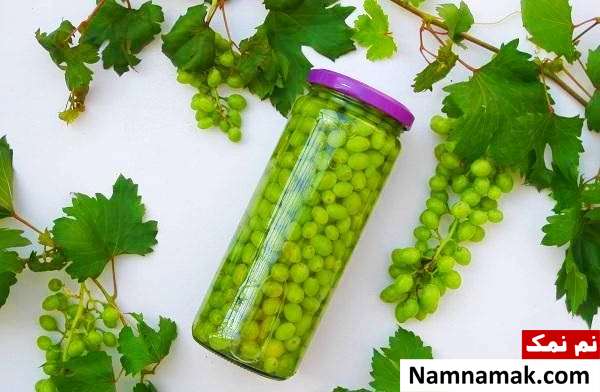 آموزش کامل فریز کردن غوره + تهیه پوره و شور غوره طرز تهیه غوره غوره