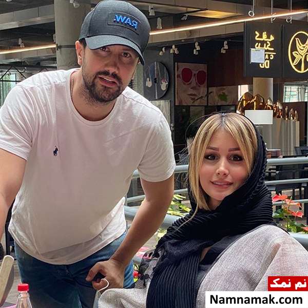 عکس خانوادگی هنرمندان و بازیگران در اینستاگرام شاهرخ استخری و همسرش سپیده بزمی پور