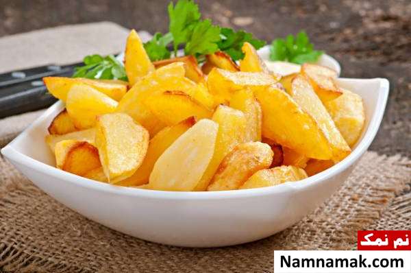 سیب زمینی برای تقویت بینایی