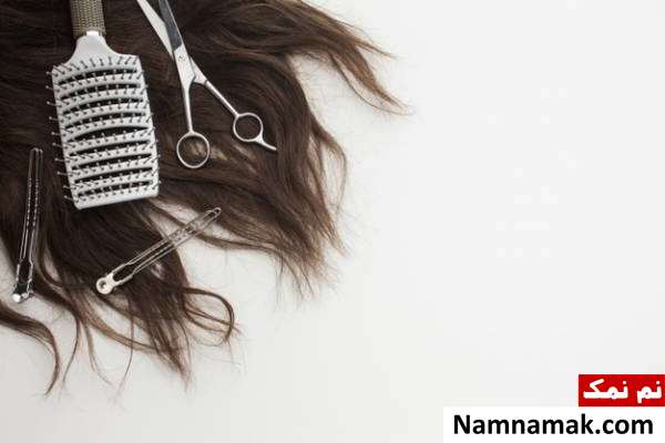 اینطور شانه کردن موها کاملا اشتباهه ! چک کردن دندانه های برس مو