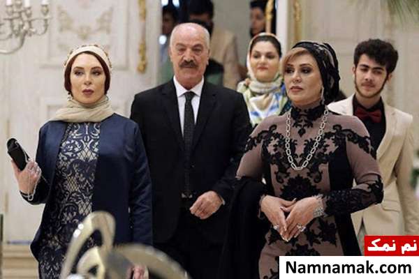 سعید راد بازیگر نقش ناصرخان در سریال دل کیست؟ نسرین مقانلو و سعید راد در سریال دل