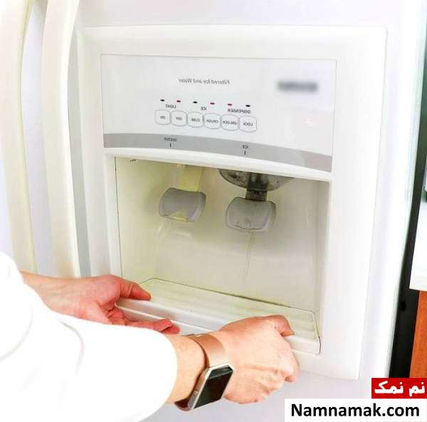 چگونه آبسردکن یخچال را تمیز کنیم