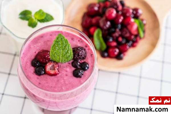 دستور تقویت سیستم ایمنی بدن با اسموتی و معجون گیاهی فواید اسموتی توت فرنگی