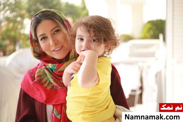 عکس جدید خانواده فریبا نادری در سالروز تولد همسرش فریبا نادری و دخترش یارا