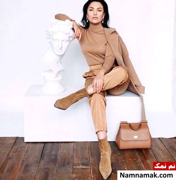 استایل پاییزی با رنگ آجری