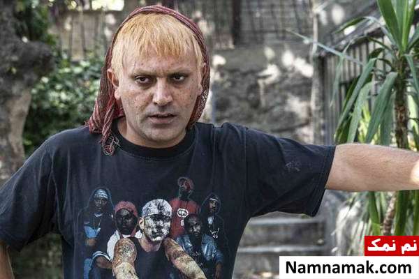 مهدی کوشکی بازیگر نقش محمود ملقب به هویج در فیلم سیاه باز مهدی کوشکی در فیلم سیاه باز