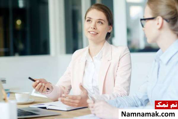 صحبت کردن زنان سنگین و باوقار