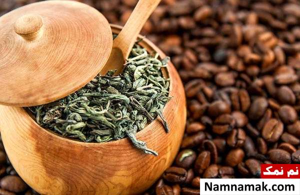 طرز تهیه ماسک قهوه و چای سبز