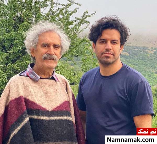 سهراب پورناظری و پدرش کیخسرو 