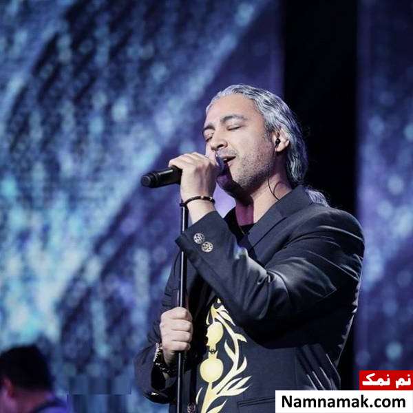 عکس خانوادگی مازیار فلاحی با همسر و فرزندانش عکسی از کنسرت مازیار فلاحی