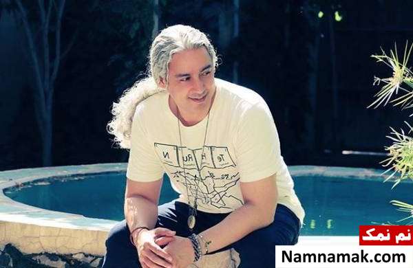 عکس خانوادگی مازیار فلاحی با همسر و فرزندانش مازیار فلاحی خواننده کشورمان