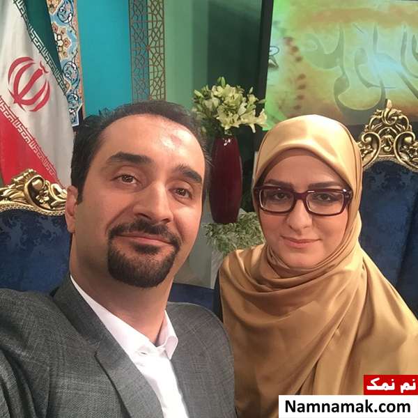 نیما کرمی و همسرش زینب زارع