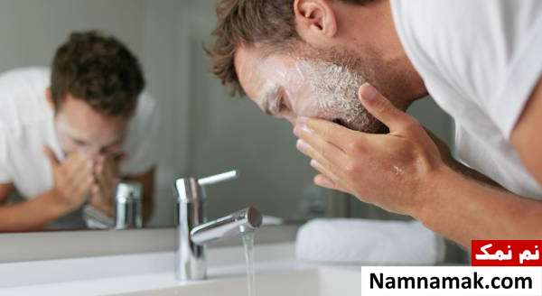 استفاده از صابون مناسب برای شستن پوست