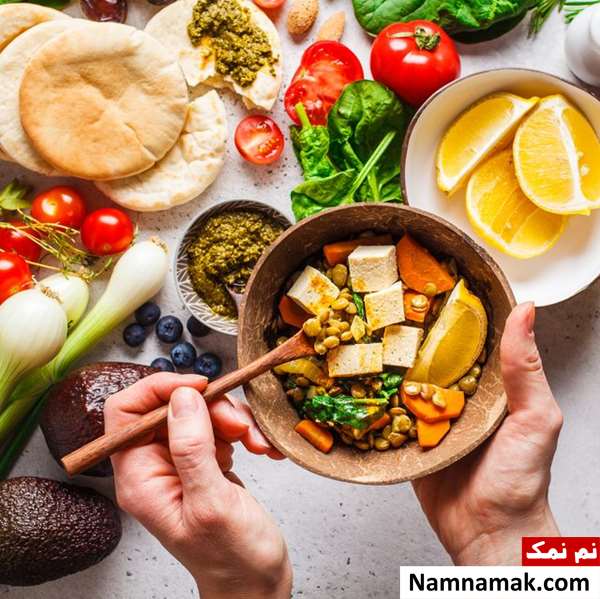 روش مصرف سبزیجات