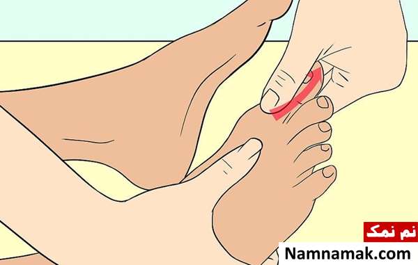 آموزش ماساژ پا برای رفع خستگی