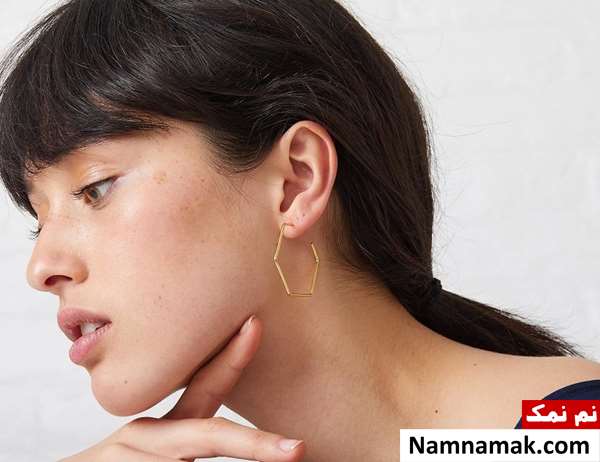 اصول ست کردن گوشواره حلقه ای با لباس