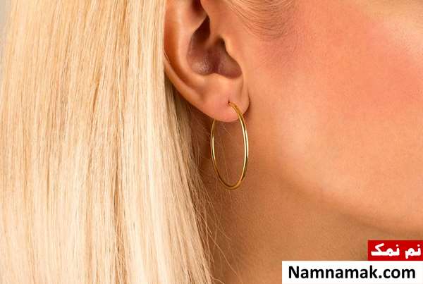 اصول ست کردن گوشواره حلقه ای با لباس