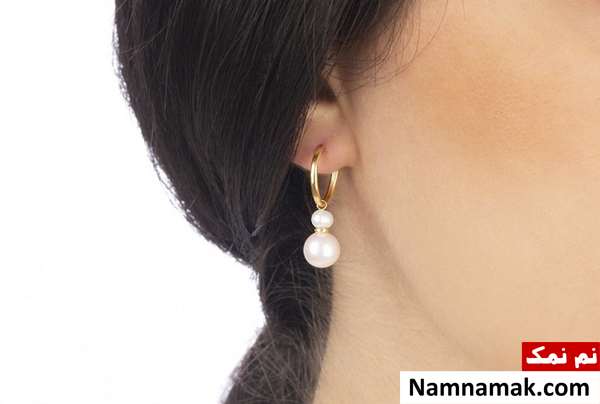 اصول ست کردن گوشواره حلقه ای با لباس