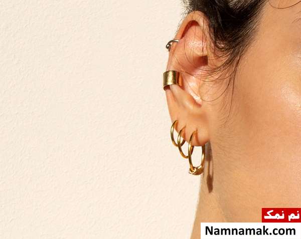 اصول ست کردن گوشواره حلقه ای با لباس