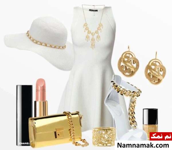 راهنمای ست کردن جواهرات با لباس طلایی